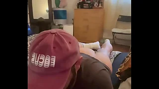 Lextalon - Fucking Herself round My New Dildo in Bed