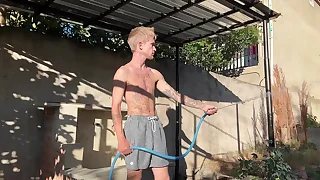 Caught Me Jerking off to a Cute Guy&comma; Fucked His Tight Aggravation Hard Part 1